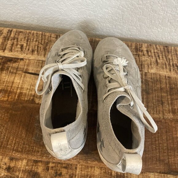 UNDER ARMOUR COMMAND PRO MC LAX CLEAT Gray 3023384-103 SIZE 9.5 Knit - Picture 8 of 12